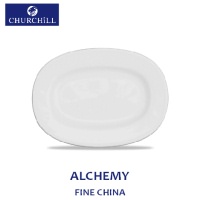 Click for a bigger picture.8" Rimmed Oval Dish